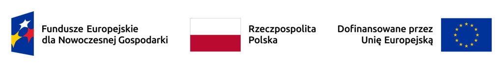 Obowiązkowe oznakowanie projektu WAMA EDIH - znak Europejskich Funduszy dla Innowacyjnej Gospodarki, Unii Europejskiej, Rzeczpospolitej Polskiej